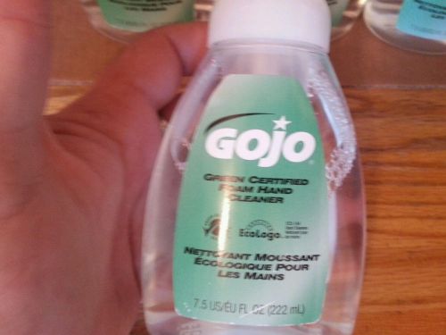 Gojo 5715-06 7.5 oz. green certified foam hand cleaner (case of 4) for sale