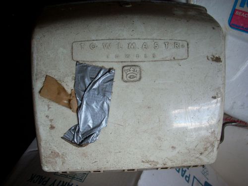 Vintage Towelmaster Paper Dispenser W/Key Wall Mount