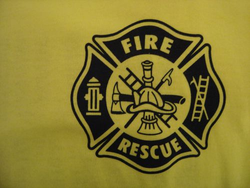 Size 3XL 3 XL VFD Firefighter Rescue T-shirt Tshirt. NEW Volunteer Fireman VFD