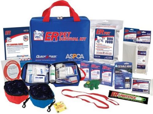 New quake kare fully stocked ultimate deluxe dog survival kit for sale