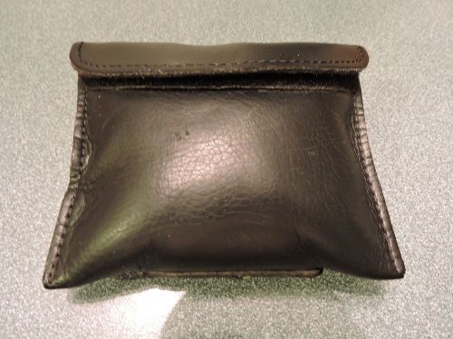 Perfect fit leather glove pouch holder ~ ems~emt~police~fire rescue for sale