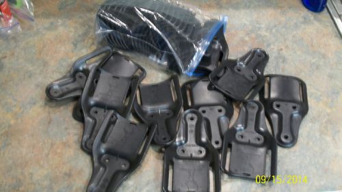 Used Safariland UBL MID-RIDE LOT of 3 Belt holster FREE SHIPPING