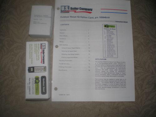 U.S. Burnham 104842-01 Outdoor Air Reset IQ Option Card Kit - ES2, ESC, MPO-IQ