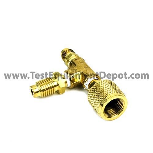 Yellow jacket 49515 3-1/2&#034; l/f ( f), red pressure, 0-800 psi, r-22/410a for sale