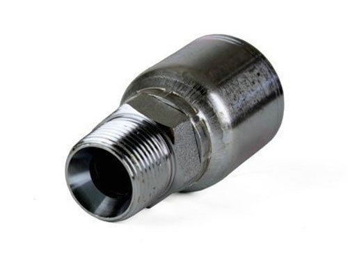 Mp-02-02 - 1/8&#034; hose x 1/8&#034; nptf male pipe rigid hydraulic hose fitting for sale