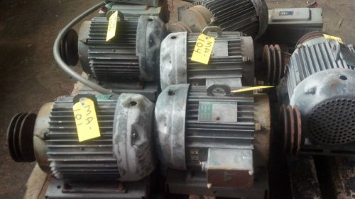 10 hp lincoln electric motor 1745 rpm 230/460 volt frame 215t tefcbb for sale