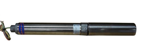 Berkeley 1.5hp 4&#034; Deep Well Pump 10 GPM 3 Wire Stainless Steel Pentair Single
