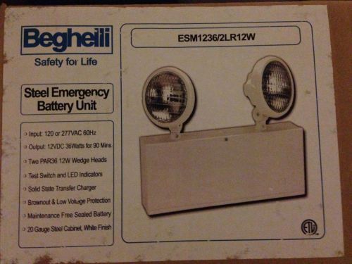 Beghelli ESM1236 Emergency Battery Unit