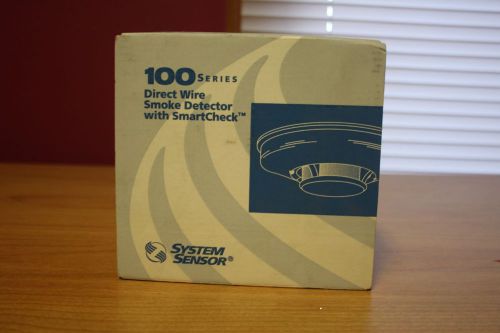 System Sensor 2112/24S PHOTOELECTRIC DIRECT WIRE SMOKE DETECTOR NEW IN BOX