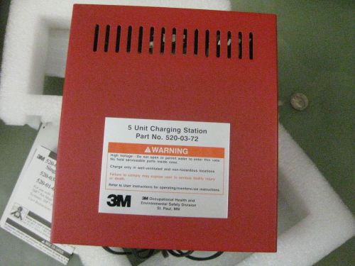 3M ™ Smart Battery Charger 520-03-72 5-Unit htf New