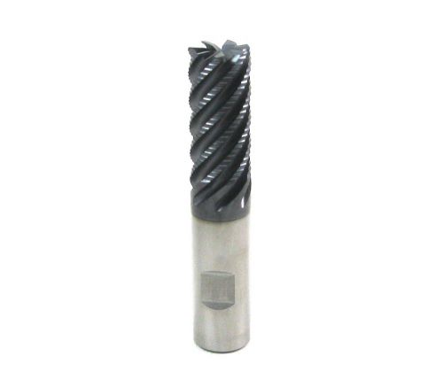 ISCAR 20mm 7 Flute Solid Carbide Endmill Roughing Coated 45° ECR-B7M20-40W20-104