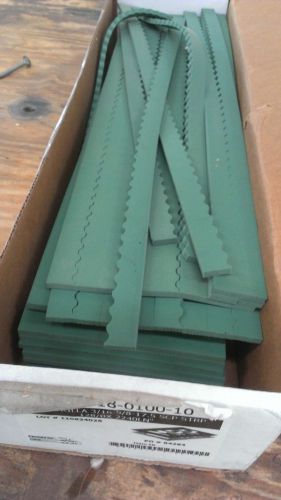 Green Gorilla  Scalloped Slot rubber   for steel rule dies  1+ 3/4 boxes