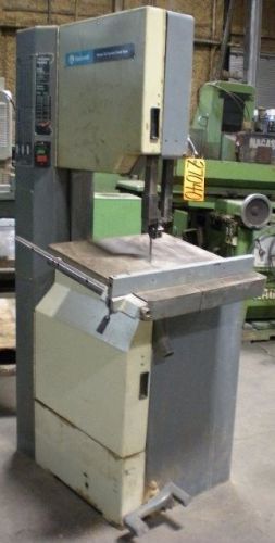 Rockwell Vertica Band saw 20&#034; No. 28-3X5 Variable Speed Blade Feeds (27040)