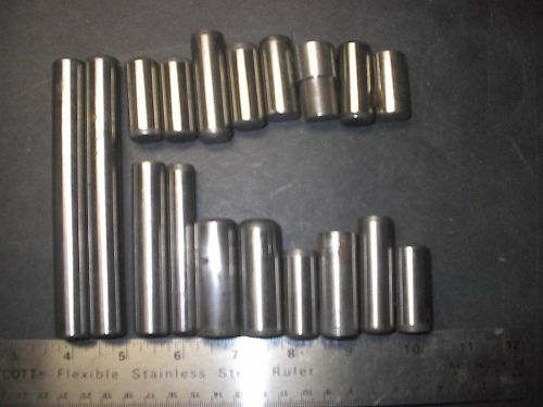 18 assorted machinist pilot pins