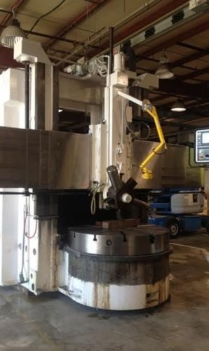 Used 60” gray cnc vertical turret lathe c-4249 for sale