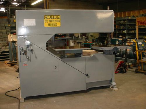NICE GROB MODEL NS-60 VERTICAL BAND SAW BUILT IN 1959 TAKE A LOOK