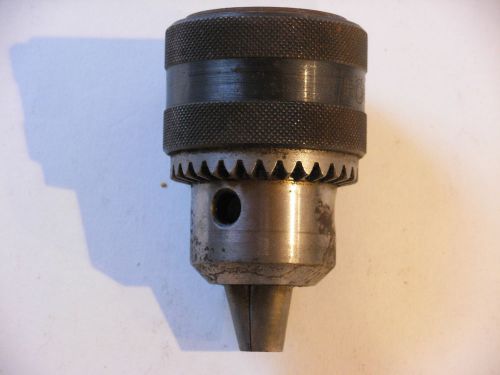 Rohm drill chuck : J2 S3 : 1/32 to 1/2 : made in Germany.