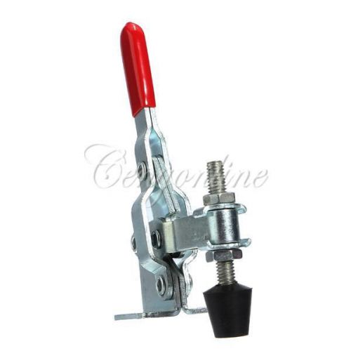 2Pcs Red Capacity Quick Handle Vertical Hand Tool Toggle Clamp 100kg 220LBS 102B