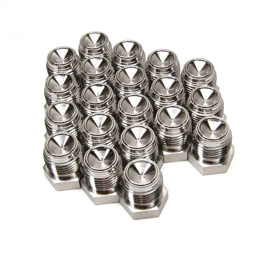 (20) Swagelok SS-8-VCR-P Stainless Steel 1/2&#034; Male VCR Face Seal Plug Fittings