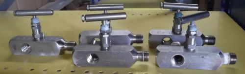 Anderson greenwood gauge valves  m51vis-44  1/2&#034; 10000 psi (quantity 5) for sale