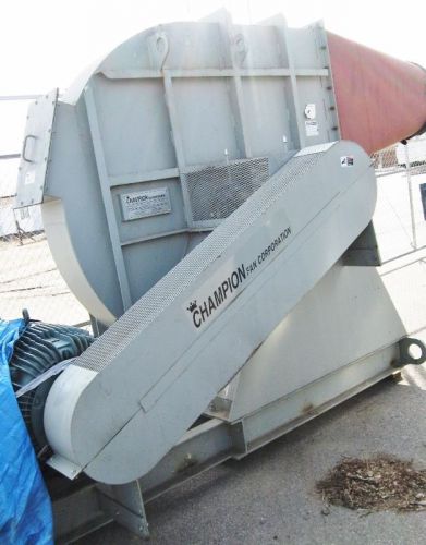 Used champion fan corp 20,000cfm @ 40&#034;sp - 200hp for sale