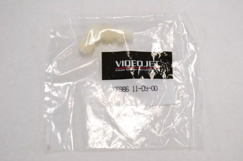 LOT 2 NEW VIDEOJET 205986 FITTING TUBE 1/4IN MALE REPLACEMENT PART B315676