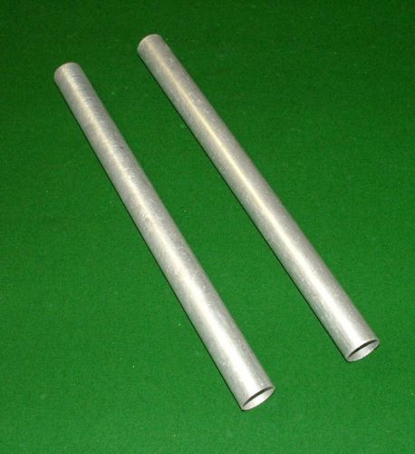 2 unique aluminum tubes: 13.25 x 1 inches, strong light cylinders for ultralight for sale