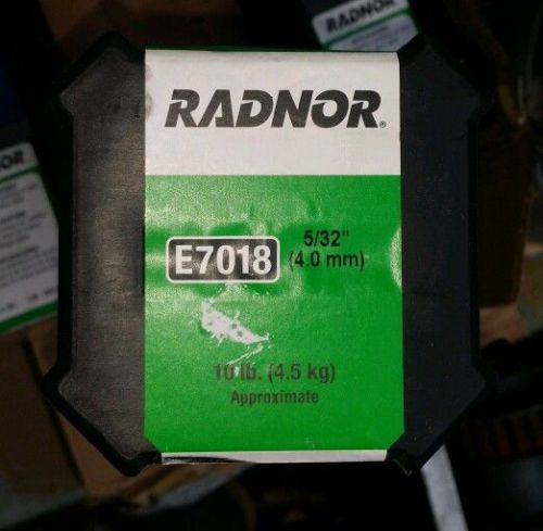 Radnor 5/32&#034; e7018 radnor® 7018 carbon steel electrode 10# free shipping!!!! for sale