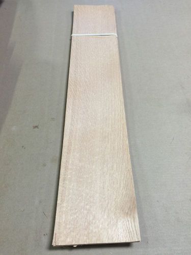 Wood Veneer Flaky Red Oak 6x34 22pcs total Raw Veneer  &#034;EXOTIC&#034; RO6 12-31