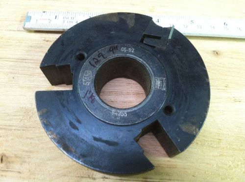 3 blade carbide insert Cutter 1-1/4 Bore (129) 1 1/8&#034; height straight rabbet