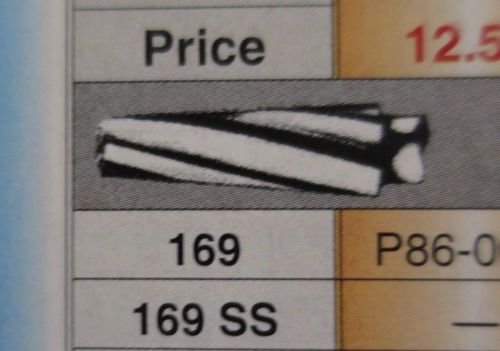 Midwest Carbide Burs FGSS169 Plain Tapered Fissure (Flat End)