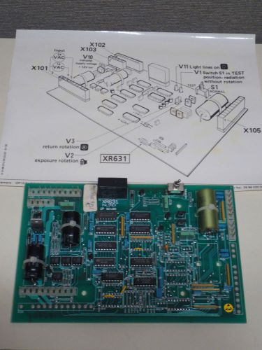 SIEMENS ORTHOPANTOMOGRAPH 10E PAN X-RAY BOARD