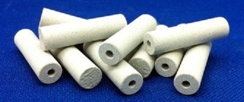 Silicone Polishers Cylinder White Coarse 100/Box for porcelain and metals