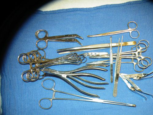 LOT 21 INSTRUMENT SURGICAL MEDICAL KARL STORZ LAB CURVED CUT,STITCH MAYO NASAL