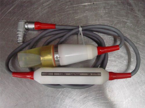 Dymax Site Rite 7.5 MHz Long Focus Ultrasound Transducer Probe