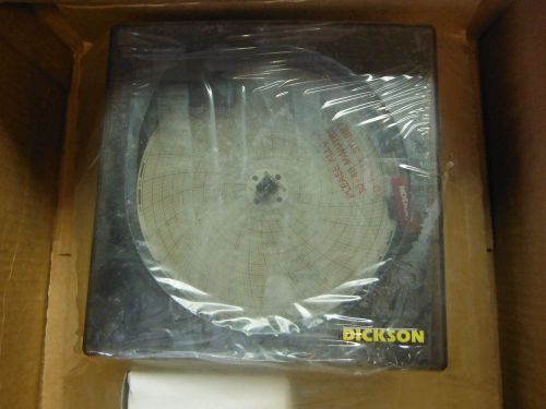 DICKSON TEMPARTURE RECORDER  KT663FC WITH CHARTS