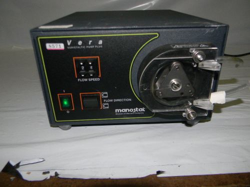 Manostat vera varistaltic pump plus p/n 72-317-000 remote option, digital speed for sale
