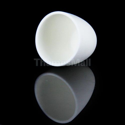 30ml alumina (99%) conical crucible sample holder for lab muffle furnace 1800°c for sale