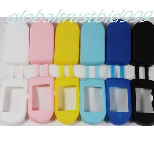 Soft rubber case for finger pulse oximeter pink light blue black white yellow for sale