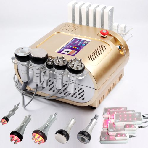 5-1 Pro Liposuction Vacuum RF Slimming Body Cellulite Removal Lipo Laser 40K Spa