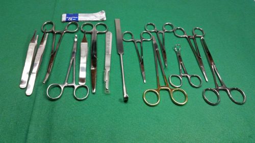 170 pcs bitch spay pack surgical veterinary instruments,kit s.s-0080 for sale