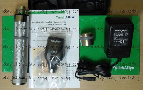 Welch Allyn  3.5v Coaxial Ophthalmoscope with NiCad battery handle