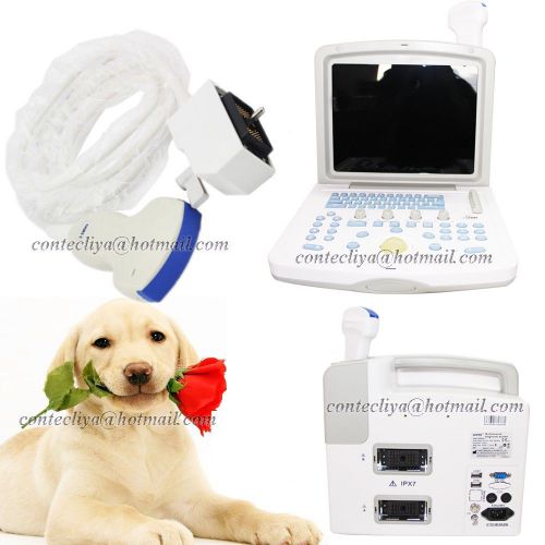 CE Hot veterinary Vet use Portable Ultrasound Scanner Machine with Convex Probe