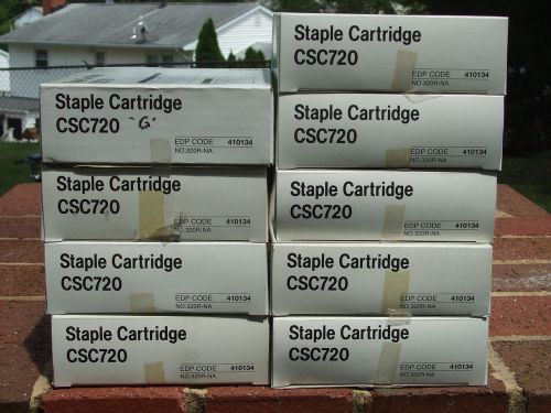 9 BOXES CSC720 STAPLES ITEM # 410134 EA. BOX PK. 4 CART. TYPE -G