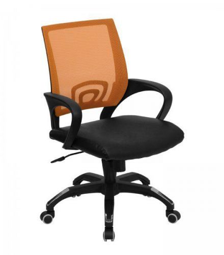Mesh Back Office Chair - Orange