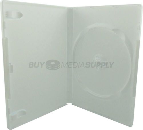 14mm standard white 1 disc dvd case - 200 pack for sale