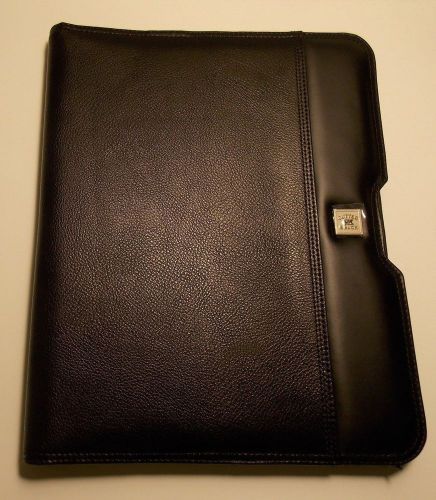 CUTTER &amp; BUCK  PERFORMANCE SERIES ZIPPERED PADFOLIO in NAPA FULL GRAIN LEATHER