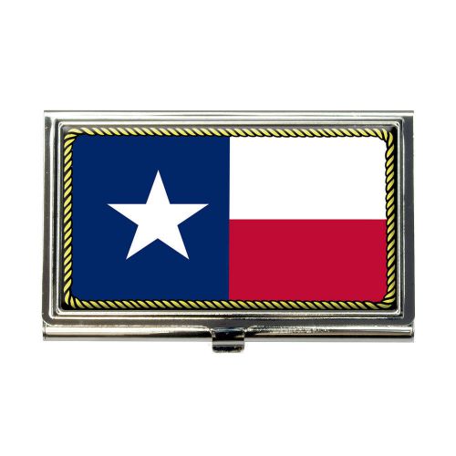 Texas State Flag Business Credit Card Holder Case