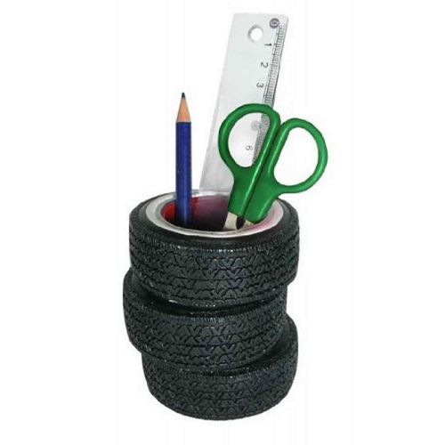Tyre Pen Holder Desk Tidy - 7590-04