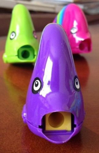 Kids Fish Pencil Sharpeners-LOT of 14-Prizes-Gifts-Classroom-Bright Colors!